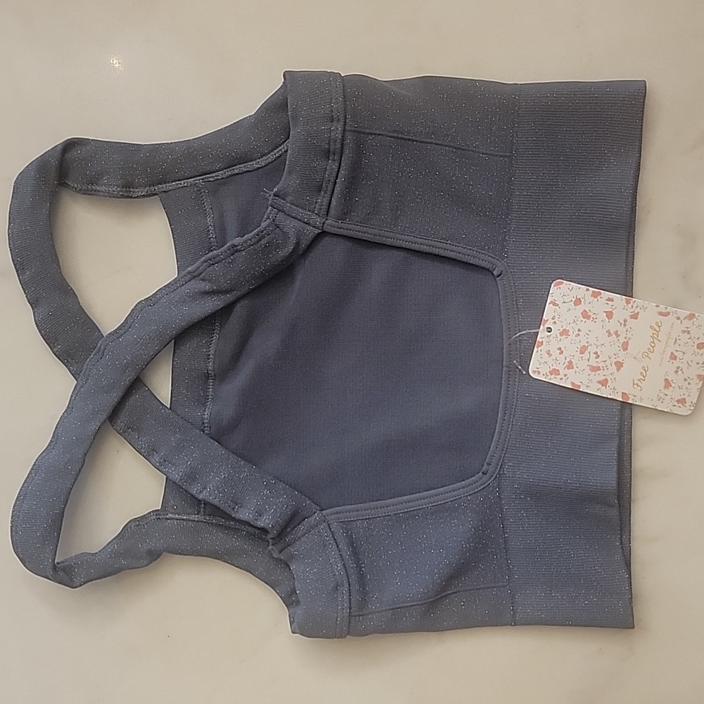 Free People  Keep it Movin Lurex Cami XS - Picture 6 of 8